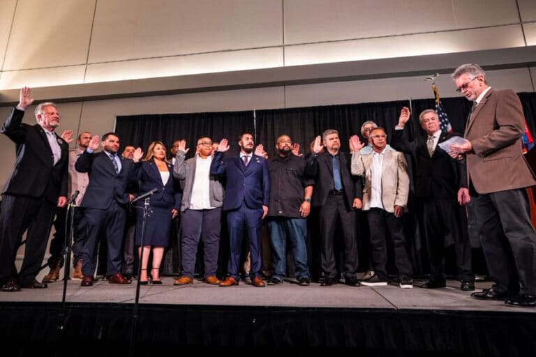 IBEW 11 Inducts New & Returning Officers