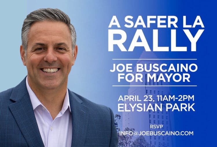 A Safer LA Rally – Joe Buscaino for Mayor