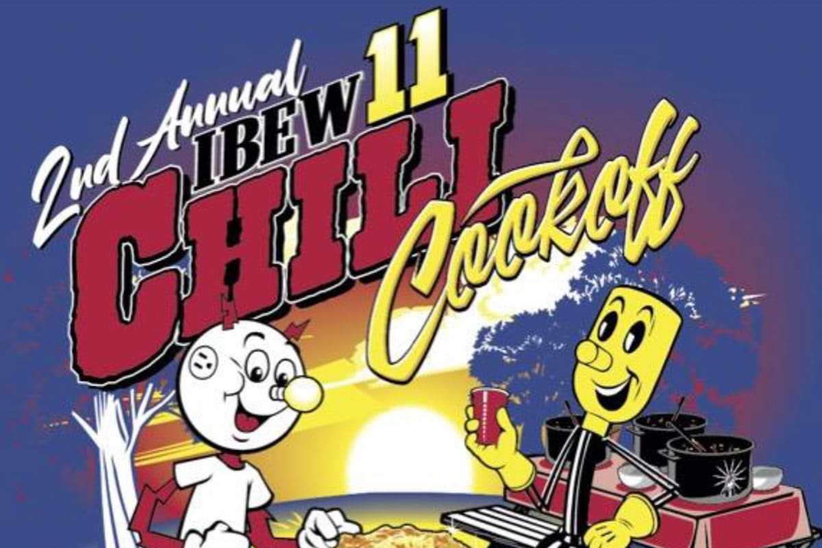 2nd Annual IBEW 11 Chili Cookoff