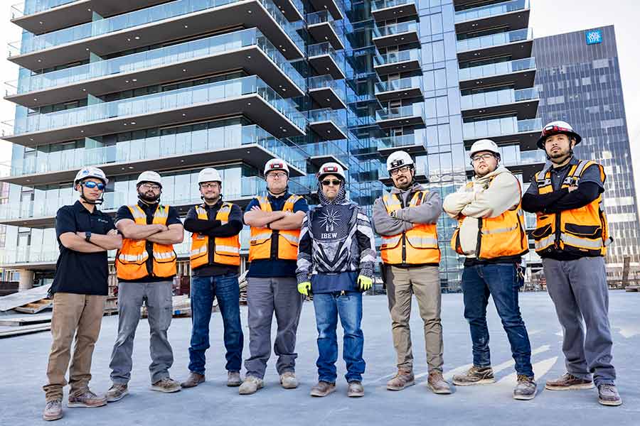 Koreatown ‘Opus’ Towers Project Lifts Union Members to New Heights